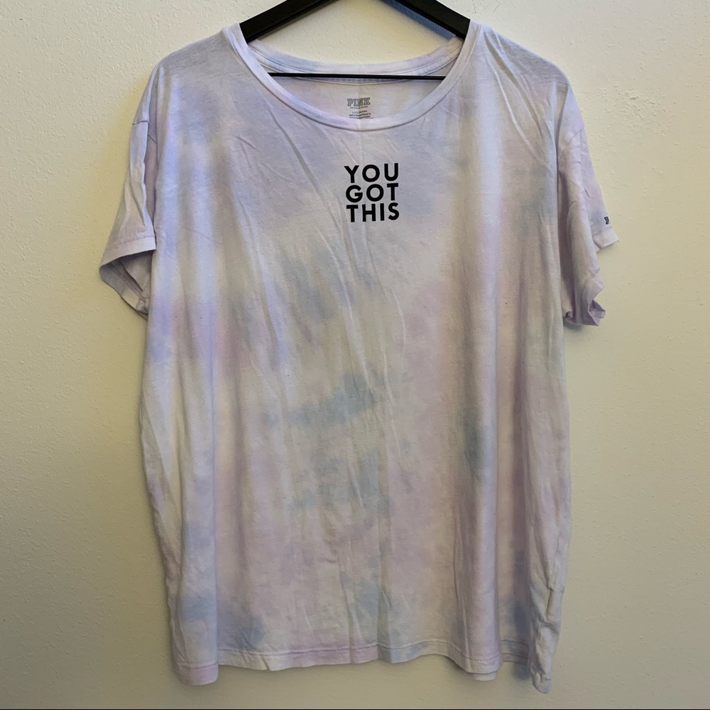 PINK VS Oversized Short Sleeve Shirt